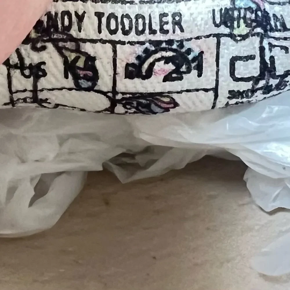 Hey Dude Toddler Wendy Sparkle Toddler Loafers | Kids Slip on Shoes SZ 5